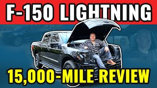 Ive Driven My Ford F150 Lightning 15000 Miles Heres The Good And The Bad [upl. by Bondon967]