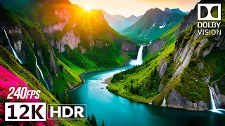 BREATHTAKING LANDSCAPE 12K HDR PLANET EARTH DOLBY VISION™ 240FPS [upl. by Atiken690]