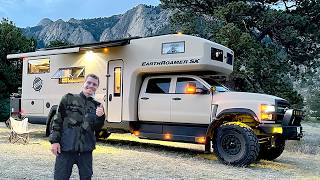 Luxury Truck Camping in 1100000 Earth Roamer [upl. by Eamaj]