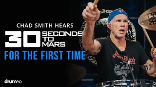 Chad Smith Hears Thirty Seconds To Mars For The First Time [upl. by Abrams]