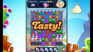 Candy Crush Saga Level 3453 NO boosters [upl. by Bornie]