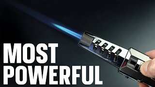 Most Powerful Torch Lighter Test  Refill [upl. by Enoed]