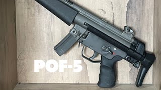 POF5 9mm Mp5 Pistol Review  POF [upl. by Panter]