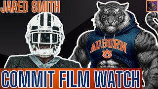 🔥Jared Smith COMMITS To Auburn Football  Auburn Football RECRUITING [upl. by Yddet102]