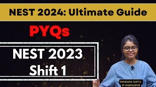 🚀NEST 2024 with easy tricks using PYQs 2023 🔍 JEEAdvanced [upl. by Refinej]