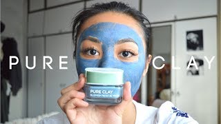 LOreal Paris Blemish Face Mask Review [upl. by Etennaej911]