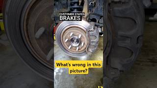 Customer states Brakes grinding mechanic customerstates [upl. by Sopher]