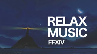 FF14 BGM Deep Calm Relaxing Night Sleep Scene Music OST [upl. by Larsen]