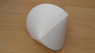 Paper Sphericon Tutorial [upl. by Everson]