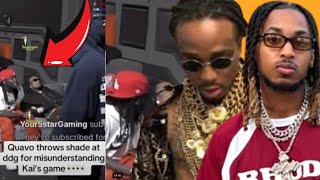 DDG Confused After Quavo PRESSED HIM On Kai Cenat Stream 🤬😳 Quavo Push Him amp Told Him [upl. by Simara]