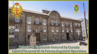 VISITA AL PALACIO DE CAPITANÍA GENERAL DE LA CORUÑA ESPAÑA [upl. by Ahsaeit647]