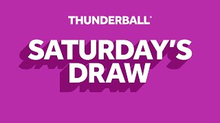 The National Lottery Thunderball draw results from Saturday 30 December 2023 [upl. by Caldwell]