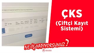 NeİşYapıyorsunuz ÇKS Nedir Nasıl Yapılır [upl. by Noxin]