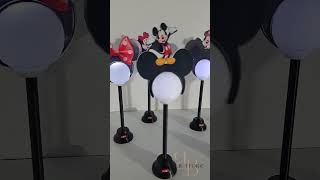 Luminárias Mickey e Minnie [upl. by Brynne]