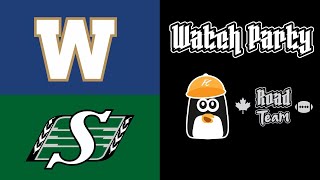 Winnipeg Blue Bombers vs Saskatchewan Roughriders Live Reaction [upl. by Kung]