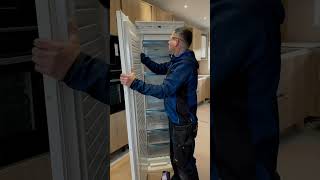 Fridge builtin installation DIY [upl. by Desberg]