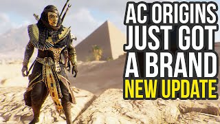 Assassins Creed Origins Just Got A Brand New Update AC Origins Update [upl. by Rochus572]