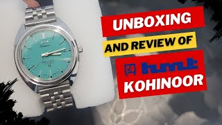 HMT Kohinoor  Unboxing and review of HMT Kohinoor Mechanical watch [upl. by Balliol]