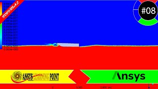 MULTIPHASE FLOW  SHIP HULL ANALYSIS  ANSYS FLUENT [upl. by Anihs]