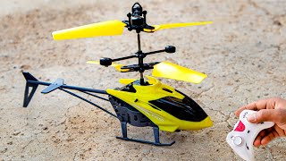 New yellow Exceed Helicopter Dual mode control flight Unboxing and Review [upl. by Bucher]