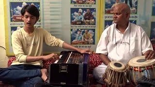 Raga Malkauns by Master Nishad with his Dad on Tabla at his Home [upl. by Enaujed180]