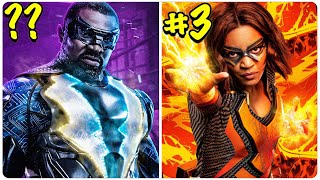 BLACK LIGHTNING Most Powerful Characters RANKED [upl. by Annekcm]