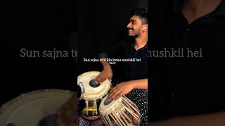 Sun sajana tere bin tabla song viralshort trending music bollywood love musician reels [upl. by Netsrak]