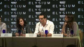 Elysium Press Conference  On the Social Message in Elysium [upl. by Eira]