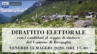 Dibattito elettorale in Bregaglia [upl. by Ardnoel]