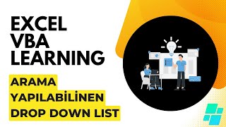 Excelde arama yapılabilen açılır liste drop down listkullanışlı [upl. by Ianej923]