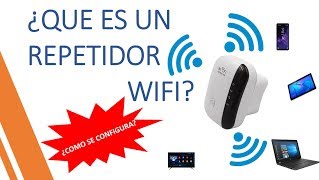 QUE ES UN REPETIDOR WIFI Y CONFIGURACION [upl. by Amar]