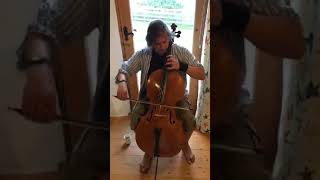 Robert Irvine plays Stephanie Irvines Cello [upl. by Nart]