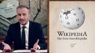 Die Telelupe Wikipedia  Neo Magazin Royale mit Jan Böhmermann  ZDFneo [upl. by Anivlek824]