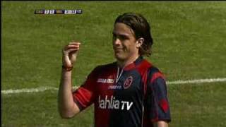 CagliariMilan23 Serie A  32a Giornata  GoalsSintesiHighlights SKY HD [upl. by Alleram]