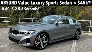 2024 BMW 330i TEST DRIVEFULL REVIEW [upl. by Elynad]