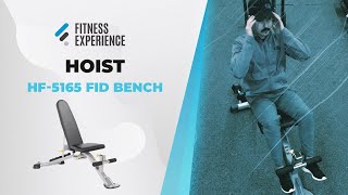 Hoist HF5165 7 Position FID Bench  Fitness Experience [upl. by Deck]