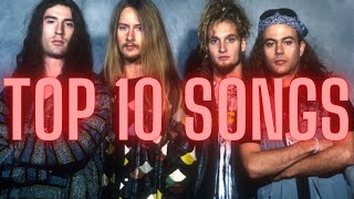 My Top 10 Alice in Chains Songs Layne Staley Days [upl. by Sadonia]