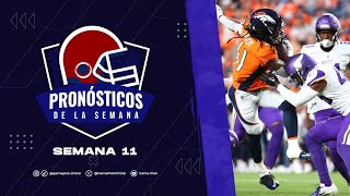 Pronósticos Semana 11 NFL 2023 [upl. by Burt]