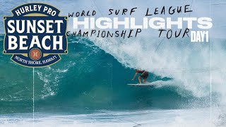 HIGHLIGHTS Day 1  Hurley Pro Sunset Beach 2024 [upl. by Emixam]