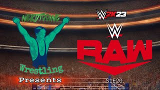 S1E20 WWE Raw Presented By Nerdtooine Wrestling Original Airdate 61024 [upl. by Letti]