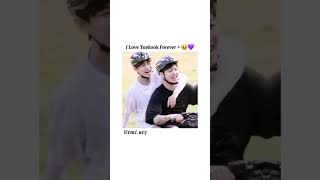 I Love Taekook Forever 🥰💜💜 bts army jungkook taehyung bars friend [upl. by Merrie]