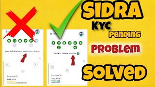 Sidra Chain KYC  Sidra Chain application Kyc Karne Ka Tarika  Sidrachain Mining App  KYC [upl. by Ayisan]