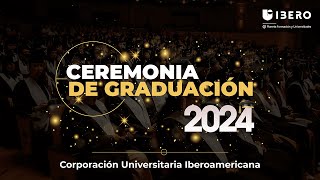 Grados IBERO Ceremonia 5  Fac Salud e Ingeniería [upl. by Viafore]