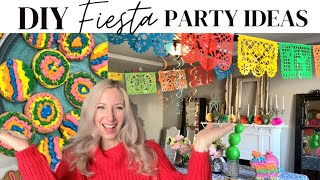 How to throw a FIESTA theme Party  DIY Party Decorating Ideas  Easy Party Decorations [upl. by Aseek]