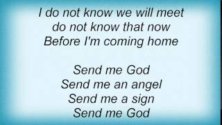 Morten Harket  Send Me An Angel Lyrics [upl. by Yaluz852]