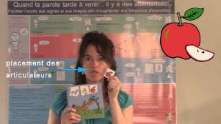 Exercices avec pictogrammes et langue des signes pour aider avec trouble et retard du langage [upl. by Srini]