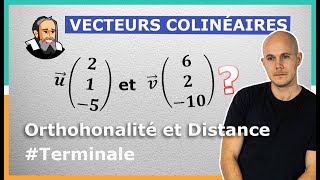 Savoir si 2 VECTEURS sont COLINÉAIRES dans lEspace  Exercice Corrigé  Terminale [upl. by Leciram]