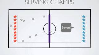 Physical Education Games  Serving Champs [upl. by Akeryt]