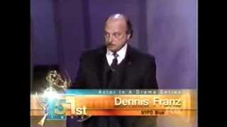 Dennis Franz wins 1999 Emmy Award for Lead Actor in a Drama Series [upl. by Dawn]