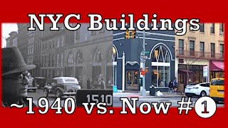 “Then vs Now” Photos of Old NYC Buildings Episode 1 [upl. by Angela]